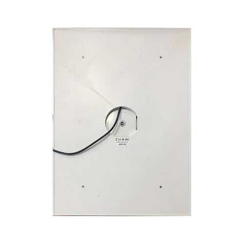 Miroir LED Rectangulaire 35W 60x80cm + Interrupteur Tactile ALU pour Salle de Bain - Silumen