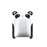Houten panda -spiegel