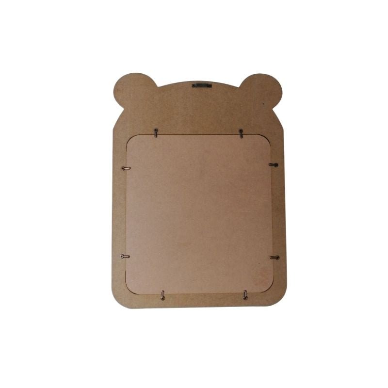 Miroir Panda en Bois - Silumen