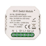 Módulo White WiFi Double Switch