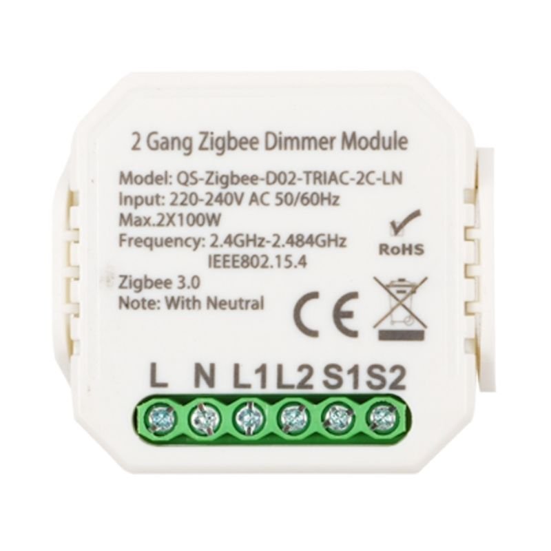 Module Double Variateur Wifi TRIAC - Silumen