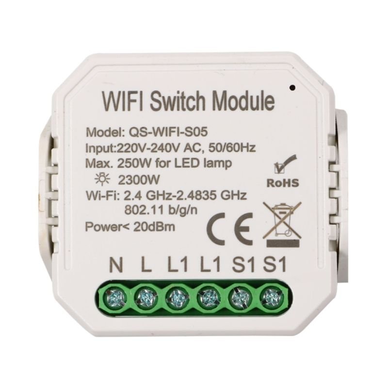 Module Interrupteur wifi avec Wattmètre - Silumen