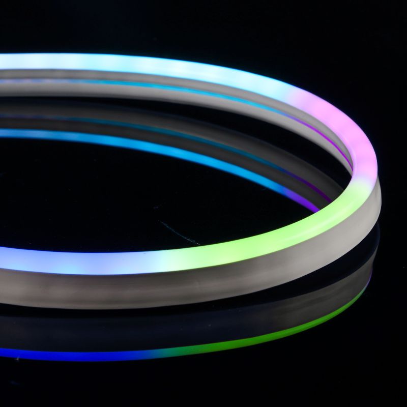 Néon Flexible Connecté RGBIC 24V IP65 60LED/m - Silumen