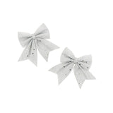 Noeud Papillon Noël Deco 12 x 13cm - 2pcs