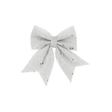 Noeud Papillon Noël Deco 20x25 cm étoile paillettes