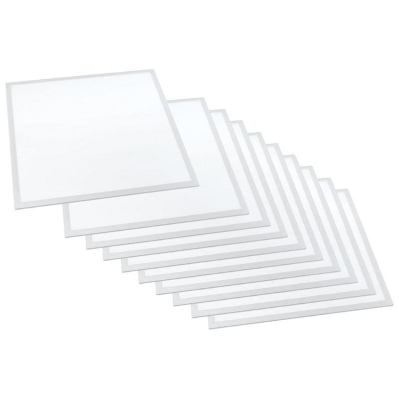 Panneau LED 60x60 Haut Rendement 25W 4000lm BLANC (Pack de 10) - Silumen