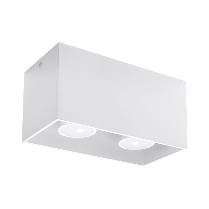 Plafonnier 2 Spots pour Ampoule GU10 - Silumen