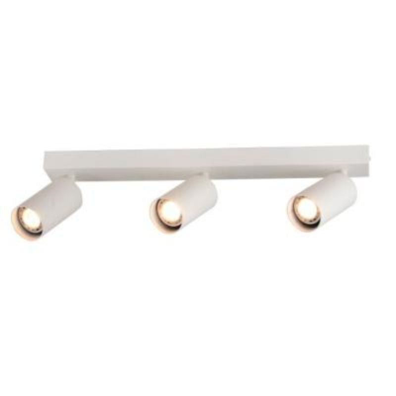 Plafonnier 3 Spots Orientables pour Ampoule GU10 - Silumen