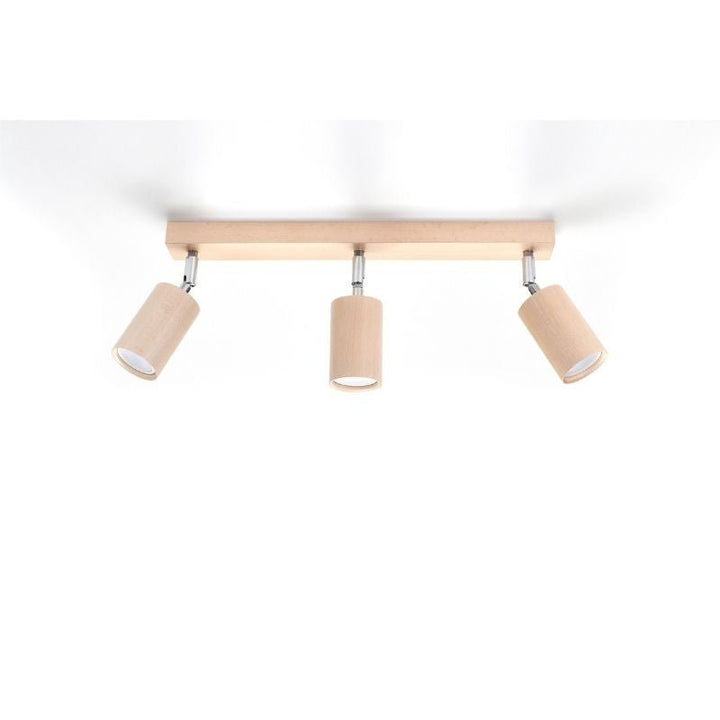 Plafonnier 3 Spots Orientables pour Ampoule GU10 - Silumen
