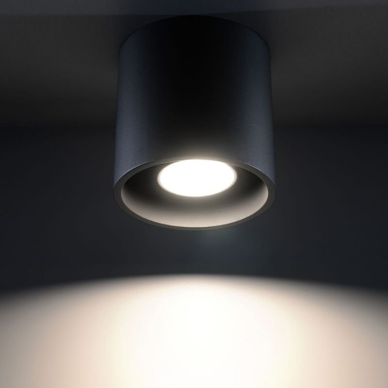 Plafonnier en Aluminium pour Ampoule GU10 - Silumen