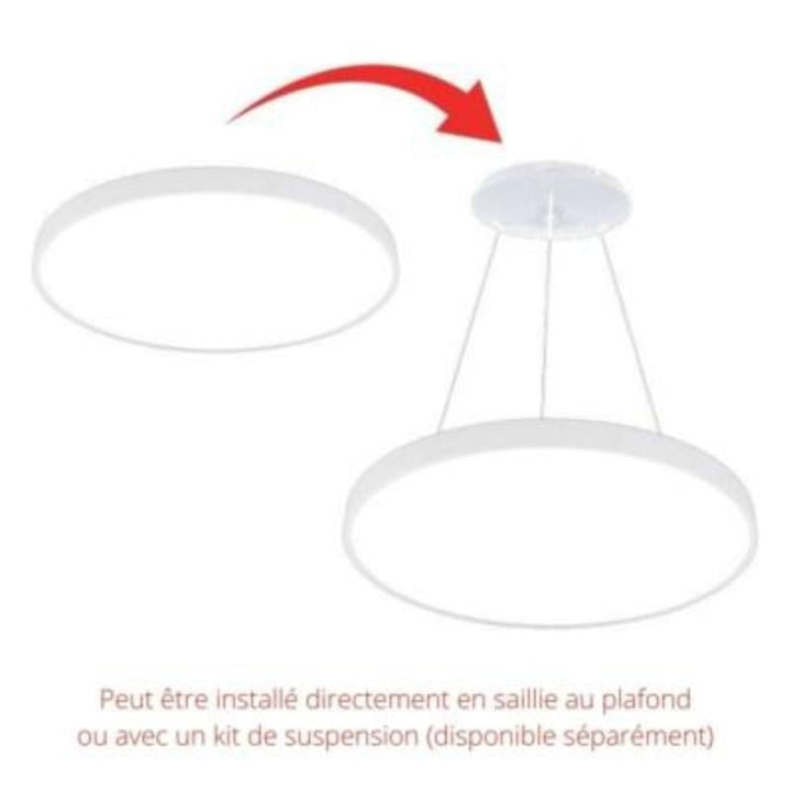 Plafonnier LED 30W 40cm - Silumen