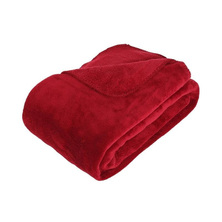 Plaid Doux en microfibre 180x230 cm - Silumen