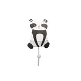 Houten wandkastrek, panda jas haak, 9,5x4,5x15,5 cm