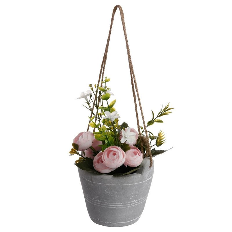 Pot Suspendu de Roses 22.5 cm - Silumen