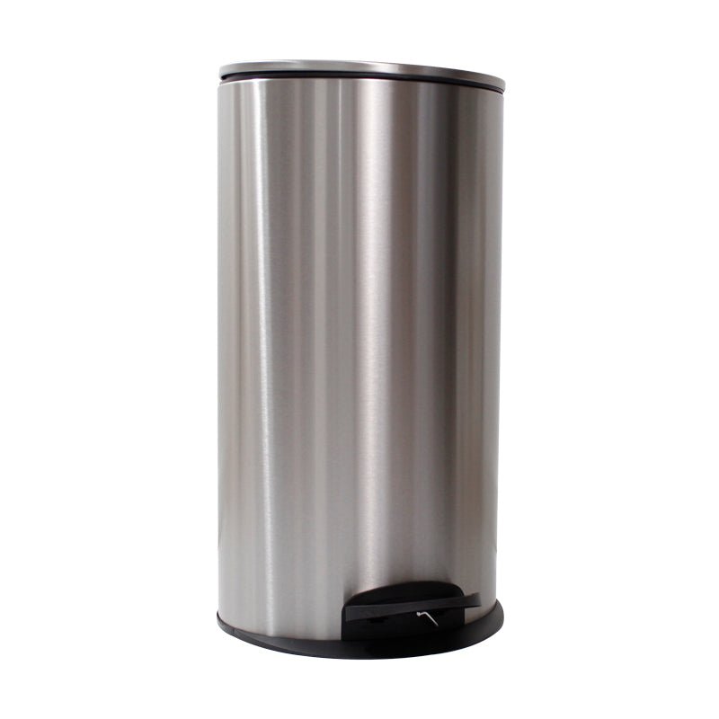 Poubelle de Cuisine Inox à pédale 30L - Silumen