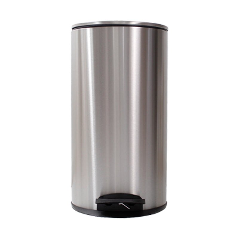 Poubelle de Cuisine Inox à pédale 30L - Silumen