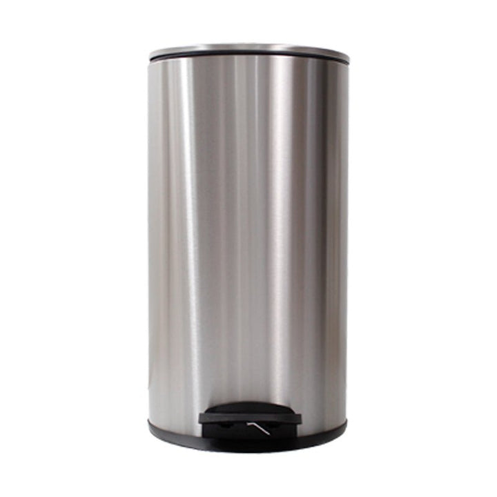 Poubelle de Cuisine Inox à pédale 30L - Silumen