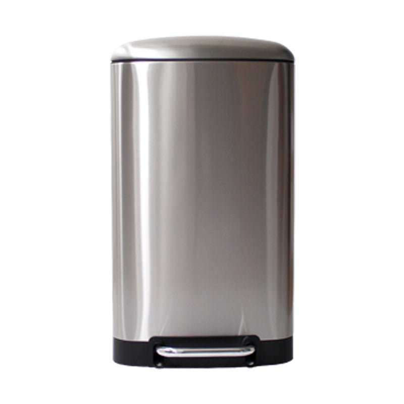 Poubelle de Cuisine Inox à pédale 30L - Silumen