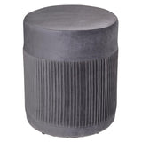 Pouf de veludo redondo 38 cm
