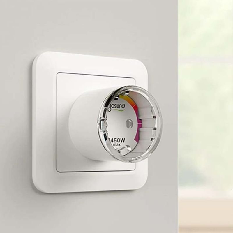 Prise Connectée Wifi 10A Blanche (Lot de 2) - Silumen