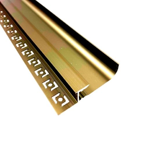Profilé Aluminium Doré 2m pour Ruban LED - Silumen