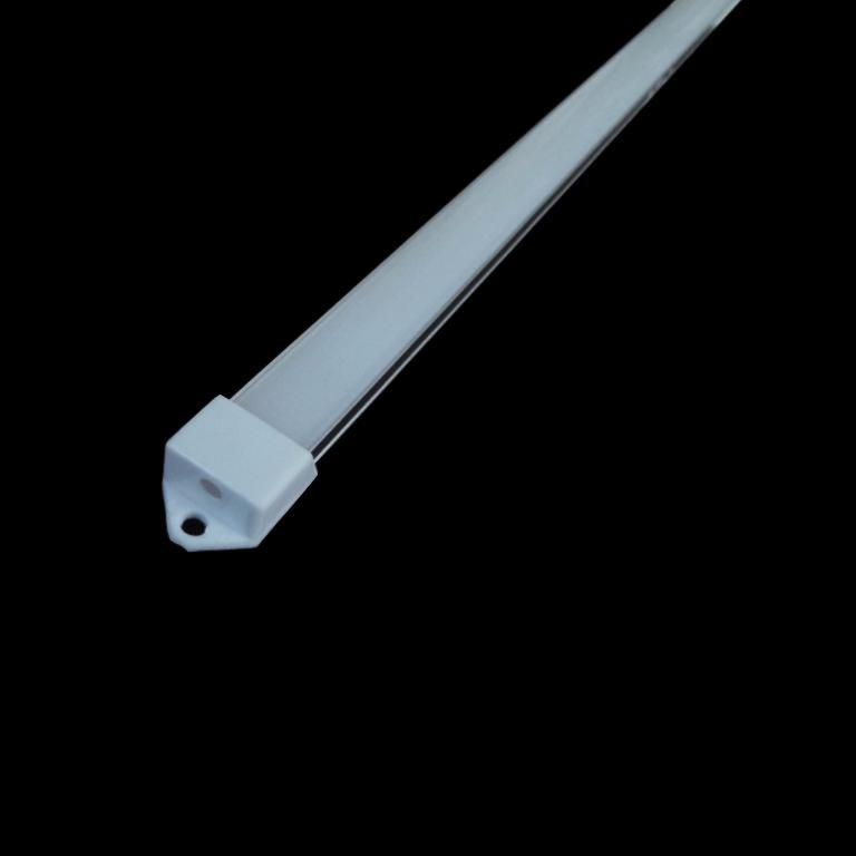 Profilé Aluminium pour Ruban LED Couvercle Blanc Opaque - Silumen