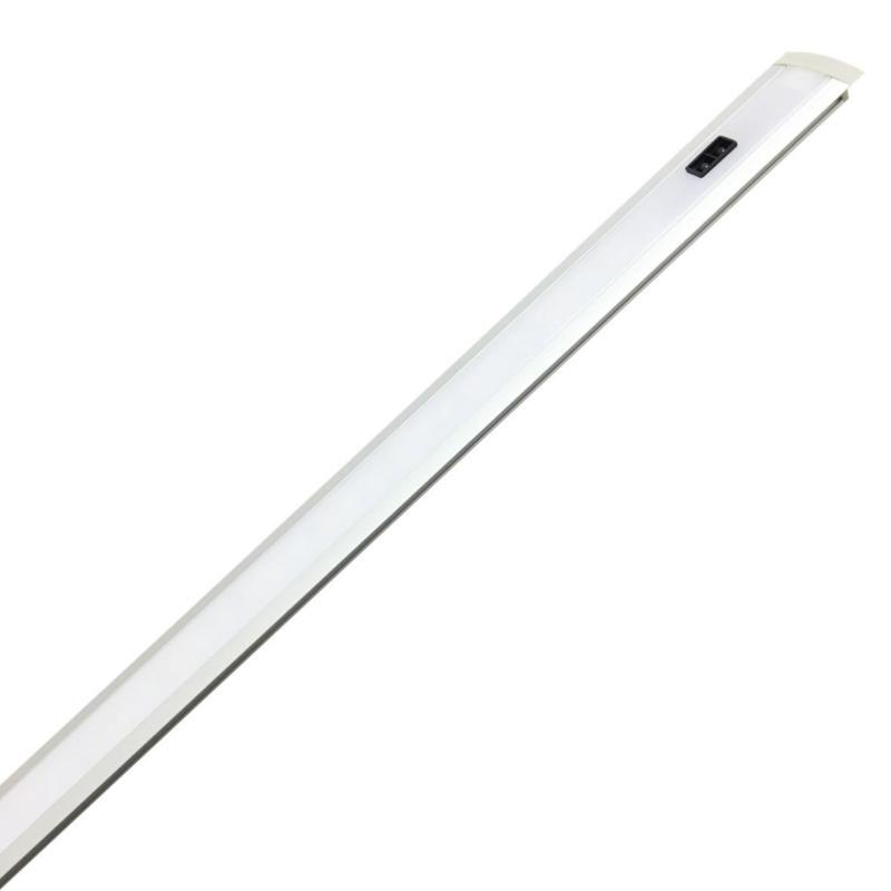 Profilé LED intégré 60cm 7.5W 12V Encastrable avec capteur infrarouge - Silumen