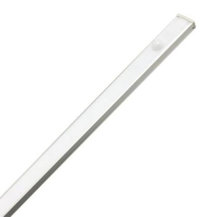 Profilé LED intégré 60cm 7.5W 12V Slim avec détecteur de mouvement crépusculaire - Silumen