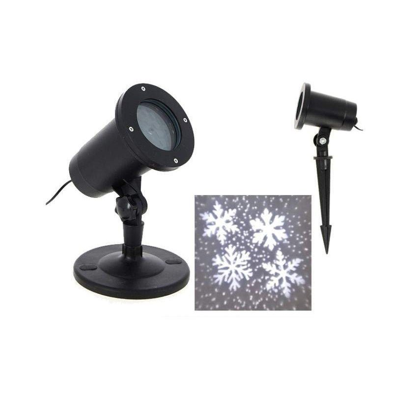 Projecteur de lumière LED 12V 4W IP44 Flocons de Neige - Silumen