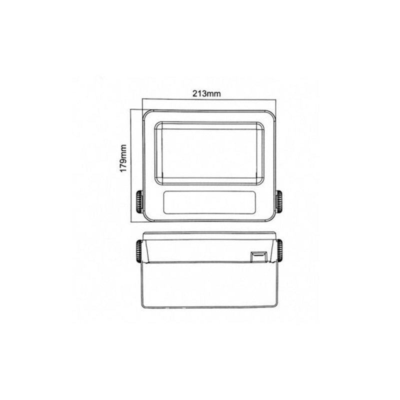 Projecteur LED Extérieur 30W IP65 NOIR - Silumen