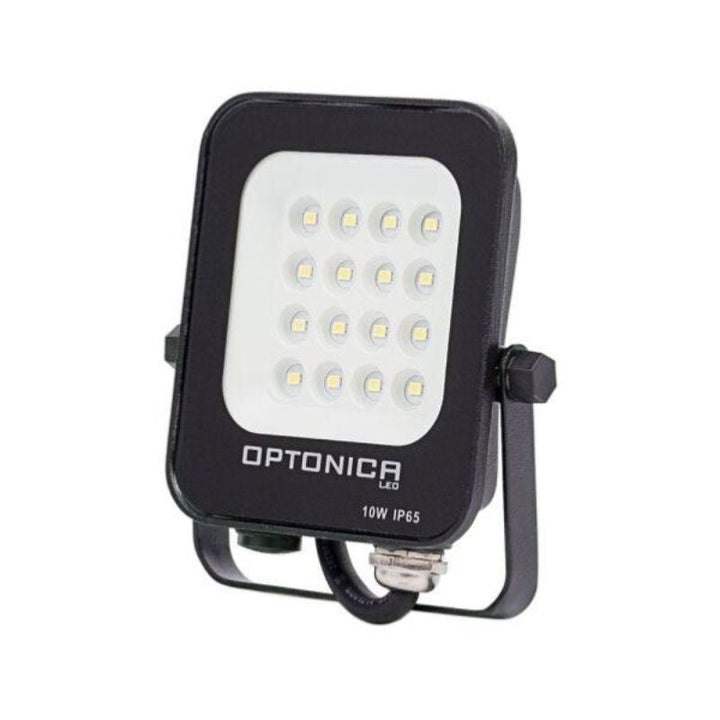 Projecteur LED Extérieur SMD 10W IP65 Noir - Silumen