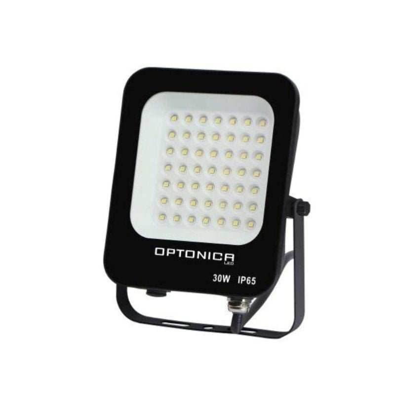 Projecteur LED Extérieur SMD 30W IP65 Noir - Silumen