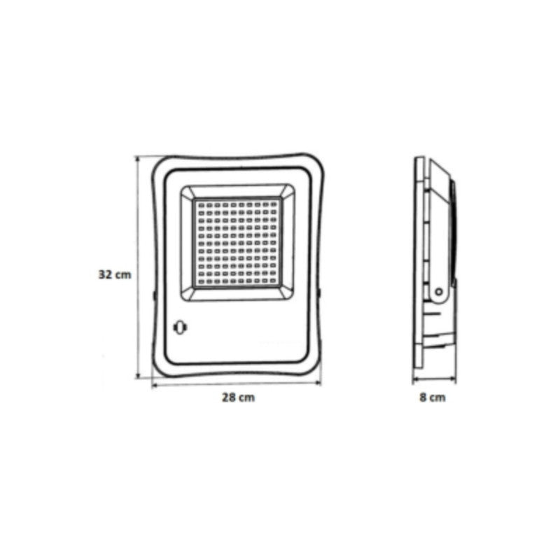 Projecteur Solaire LED 30W IP65 (Panneau Solaire + Télécommande Inclus) - Silumen