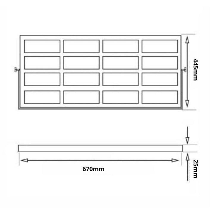 Projecteur Solaire LED 40W IP65 Dimmable (Panneau Solaire + Télécommande Inclus) - Silumen