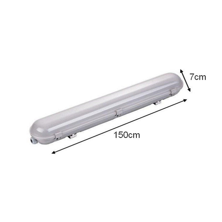Réglette LED Étanche IP65 150CM 55W 120° avec Détecteur - Silumen