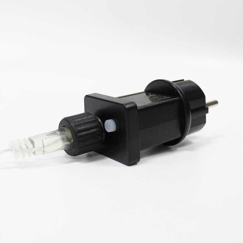 Rideau lumineux 120LED IP44 2M 8 modes - câble transparent, BLEU - Silumen