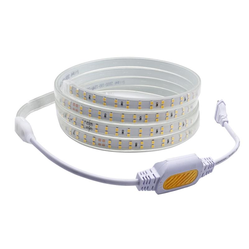 Ruban LED 220V Fin Recoupable 50M Double Rangée 9W/m IP65 2835 180LED/m - Silumen