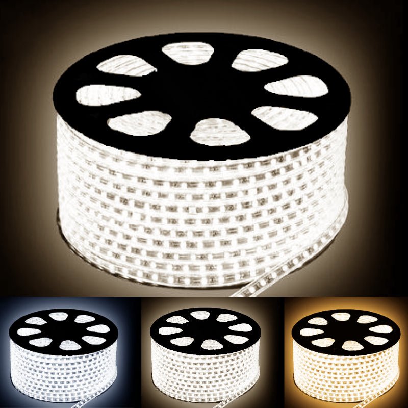 Ruban LED 220V Recoupable 50M 5050 IP65 60LED/m - Silumen