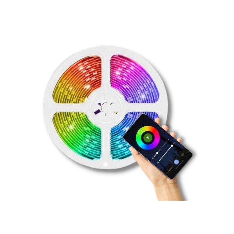 Ruban LED Connecté WiFi RGBW 12V IP44 90LED/m - Silumen