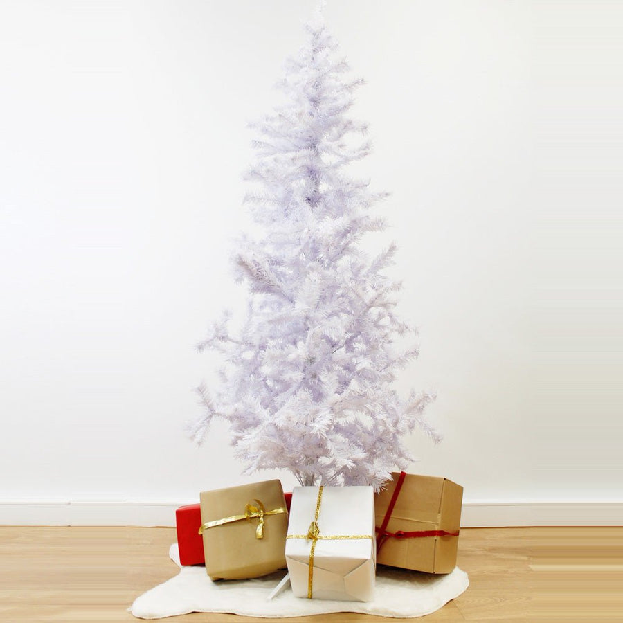 Sapin Artificiel Blanc 180cm avec 480 têtes - Silumen