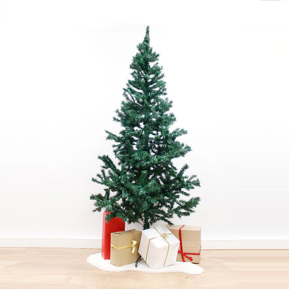 Sapin De Noël Artificiel 120 Cm Avec Neige Et 100 LED - PVC Réaliste, 200 Branches, Montage Facile, Pied Métal, 8 Modes Lumières