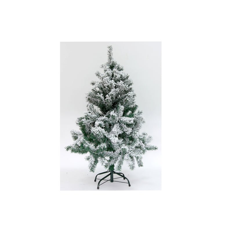 Sapin Enneigé Artificiel Luxe Vert 120cm avec 226 têtes - Silumen