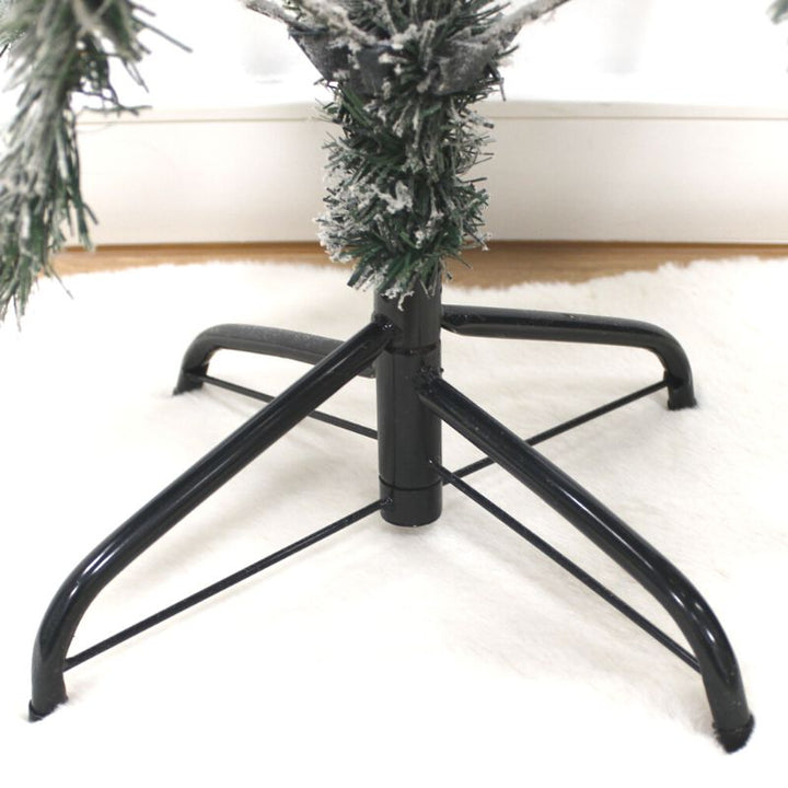 Sapin Enneigé Artificiel Luxe Vert 120cm avec 226 têtes - Silumen