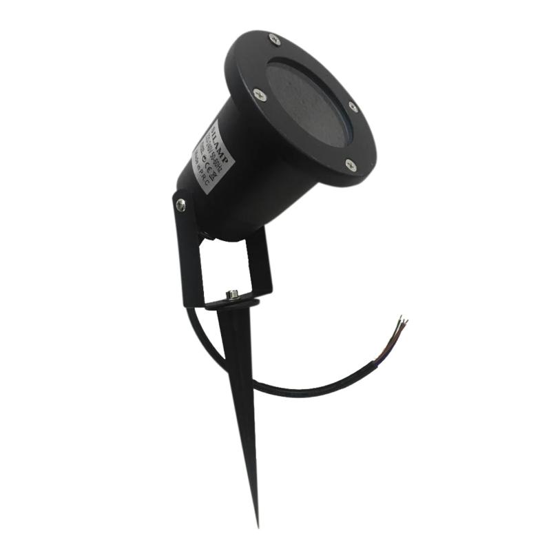 Spot à Piquer LED Extérieur IP65 pour Ampoule GU10 - Silumen