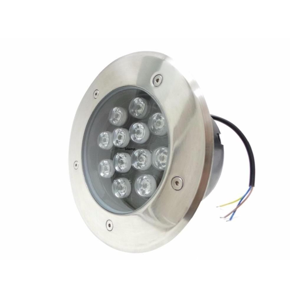 Spot Extérieur Encastrable LED IP65 220V Sol 12W 60° - Silumen