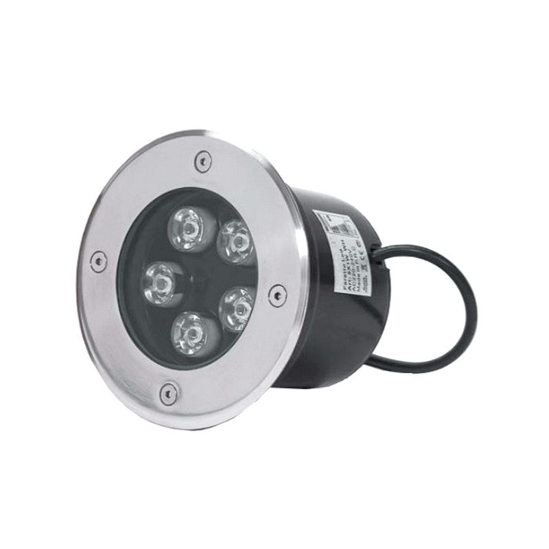 Spot Extérieur Encastrable LED Sol 5W IP65 80° Ø130 - Silumen