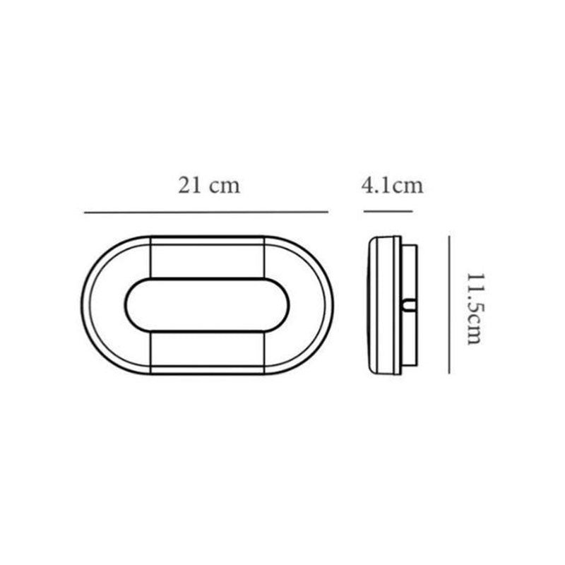 Spot LED Connecté Wifi 12W Ovale IP54 RGBW - Silumen