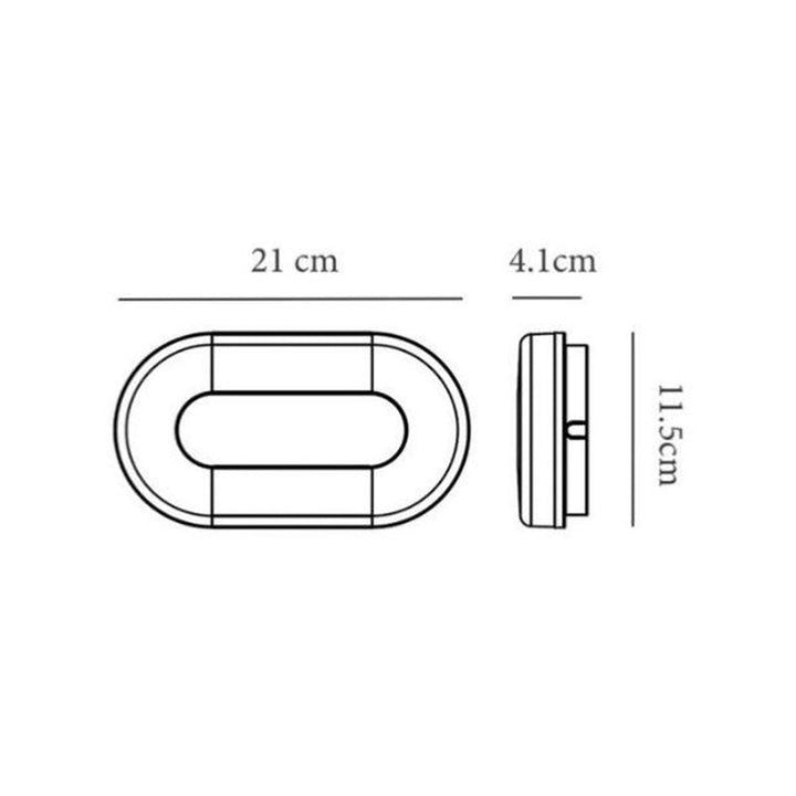 Spot LED Connecté Wifi 12W Ovale IP54 RGBW - Silumen