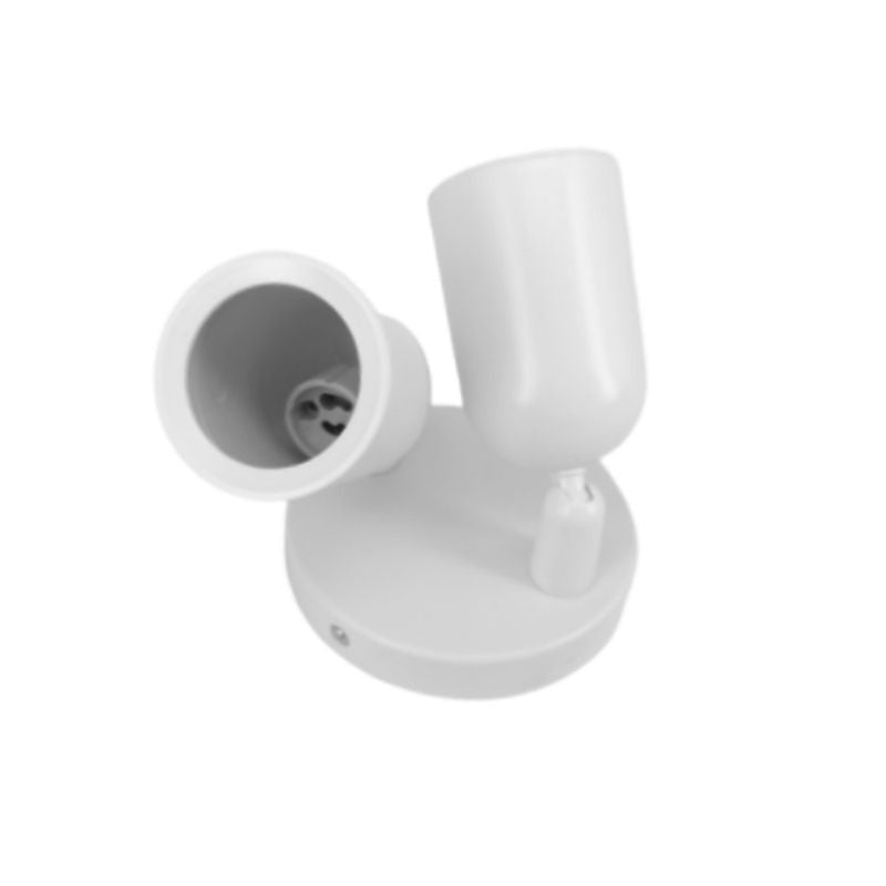 Spot LED en Saillie Double Orientable pour Ampoule GU10 - Silumen