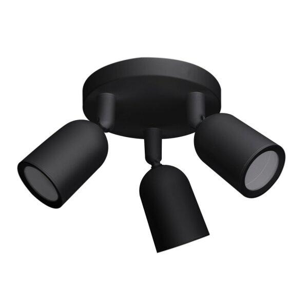 Spot LED en saillie Triple Orientable pour ampoule GU10 - Silumen